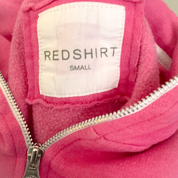 VMI Pink Quarter-Zip Sweatshirt - Picture 3 of 4